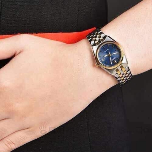 ***SOLD*** Citizen Corso Eco-Drive Blue Dial Two-tone Ladies Watch EW2294-53L - Picture 11 of 11